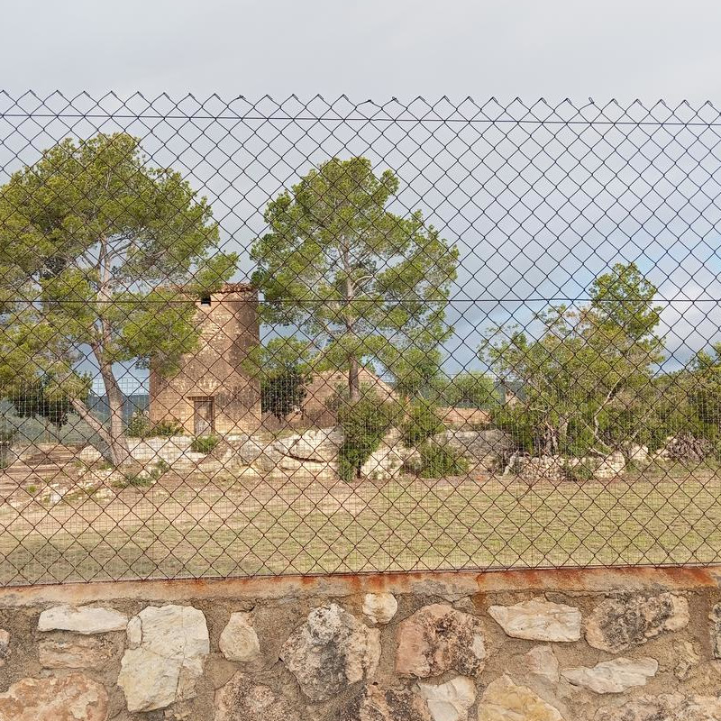 Imatge referent al Molí del Sebastià, monument que es rodeja en aquesta ruta