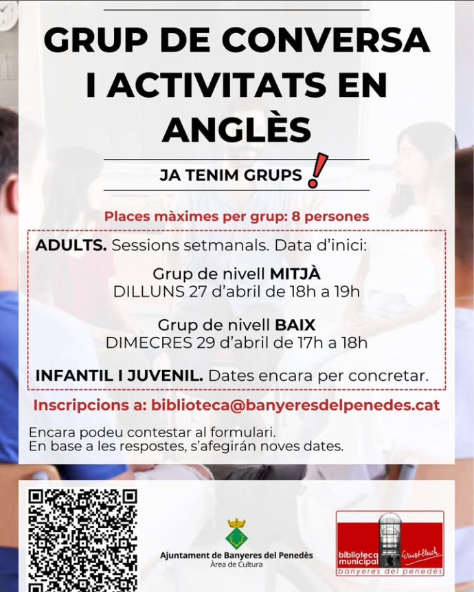 Cartell de l'activitat