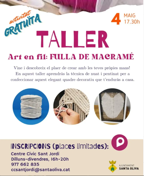 Cartell de l'activitat