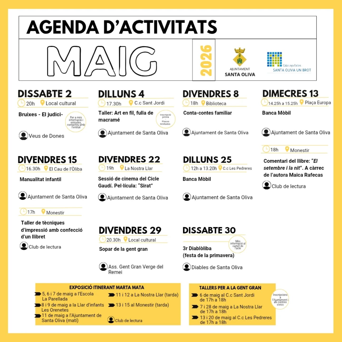 Cartell de l'activitat