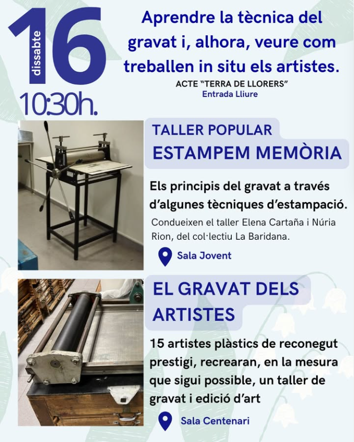 Cartell de l'activitat