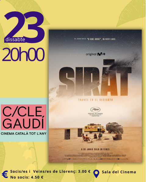 Cartell de l'activitat