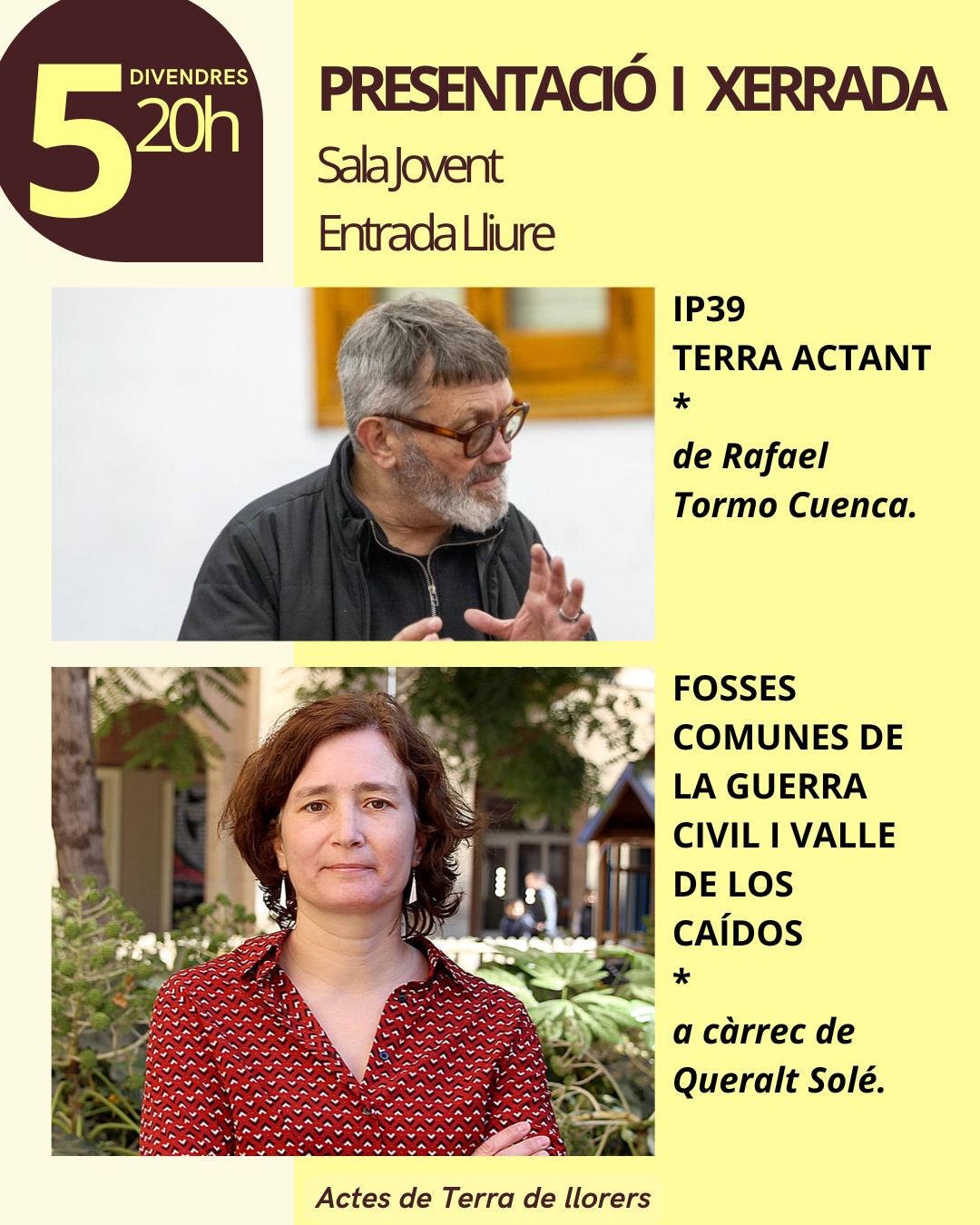 Cartell de l'activitat