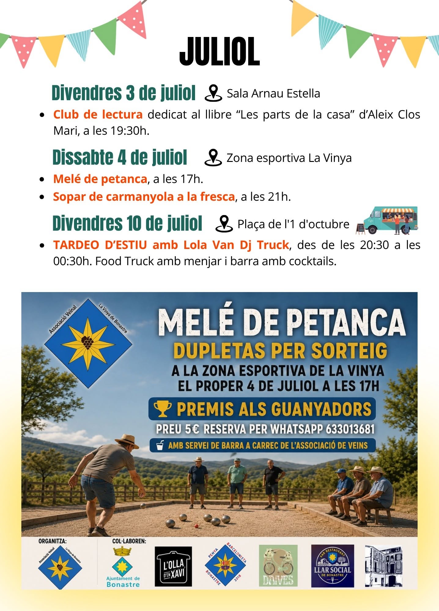 Cartell de l'activitat