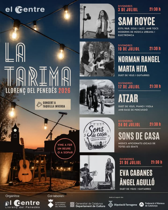 Cartell de l'activitat