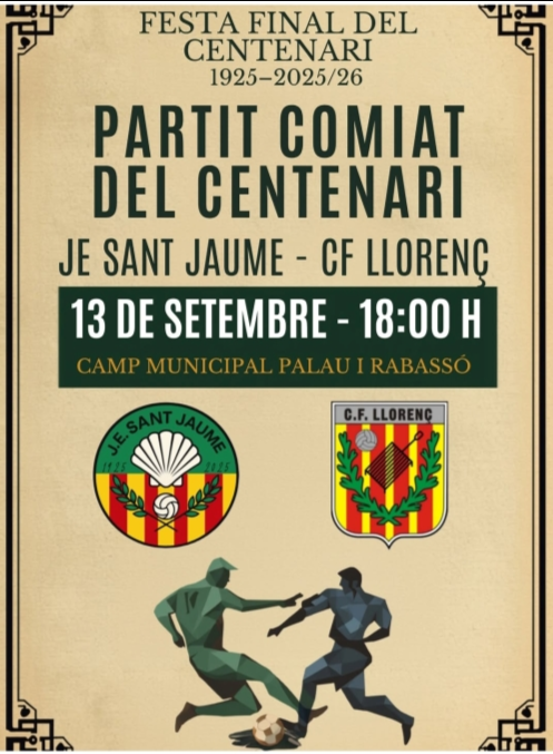 Cartell de l'activitat