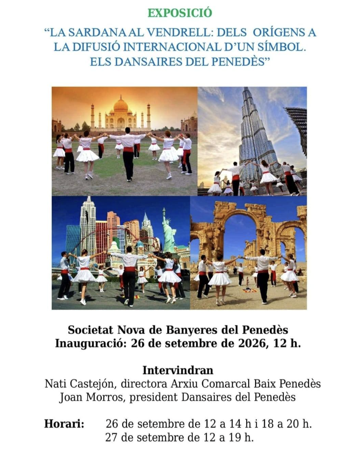 Cartell de l'activitat