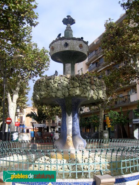Imatge de la cascada de la Rambla