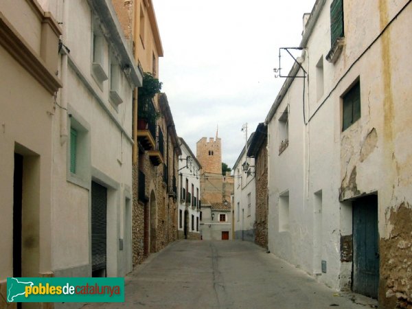 Imatge del nucli antic de Santa Oliva