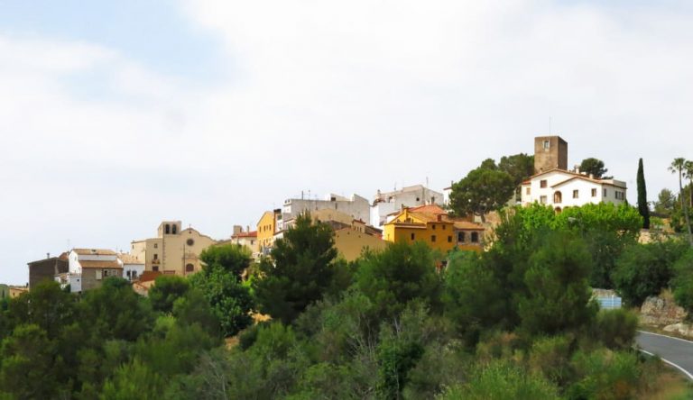 Imatge del nucli antic de Sant Vicenç de Calders, el Vendrell