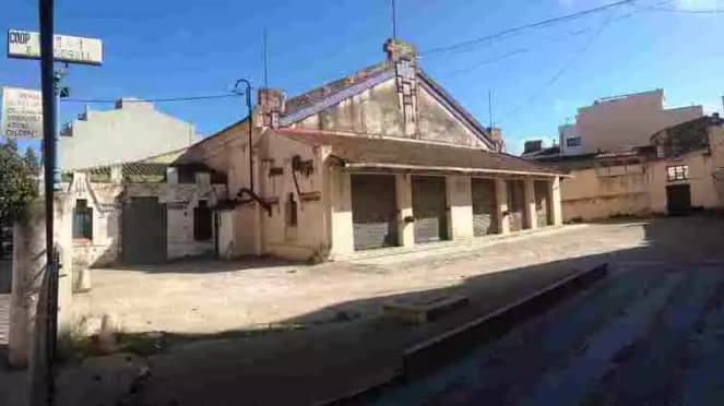 Imatge de l'antic edifici del sindicat cooperatiu, el Vendrell