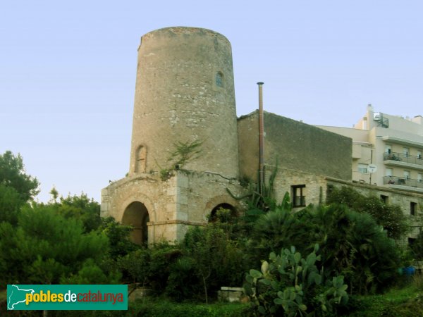 Imatge del molí de Vent, el Vendrell