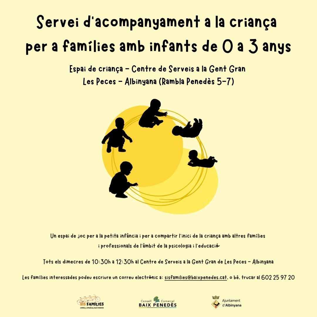 Cartell espai de criança