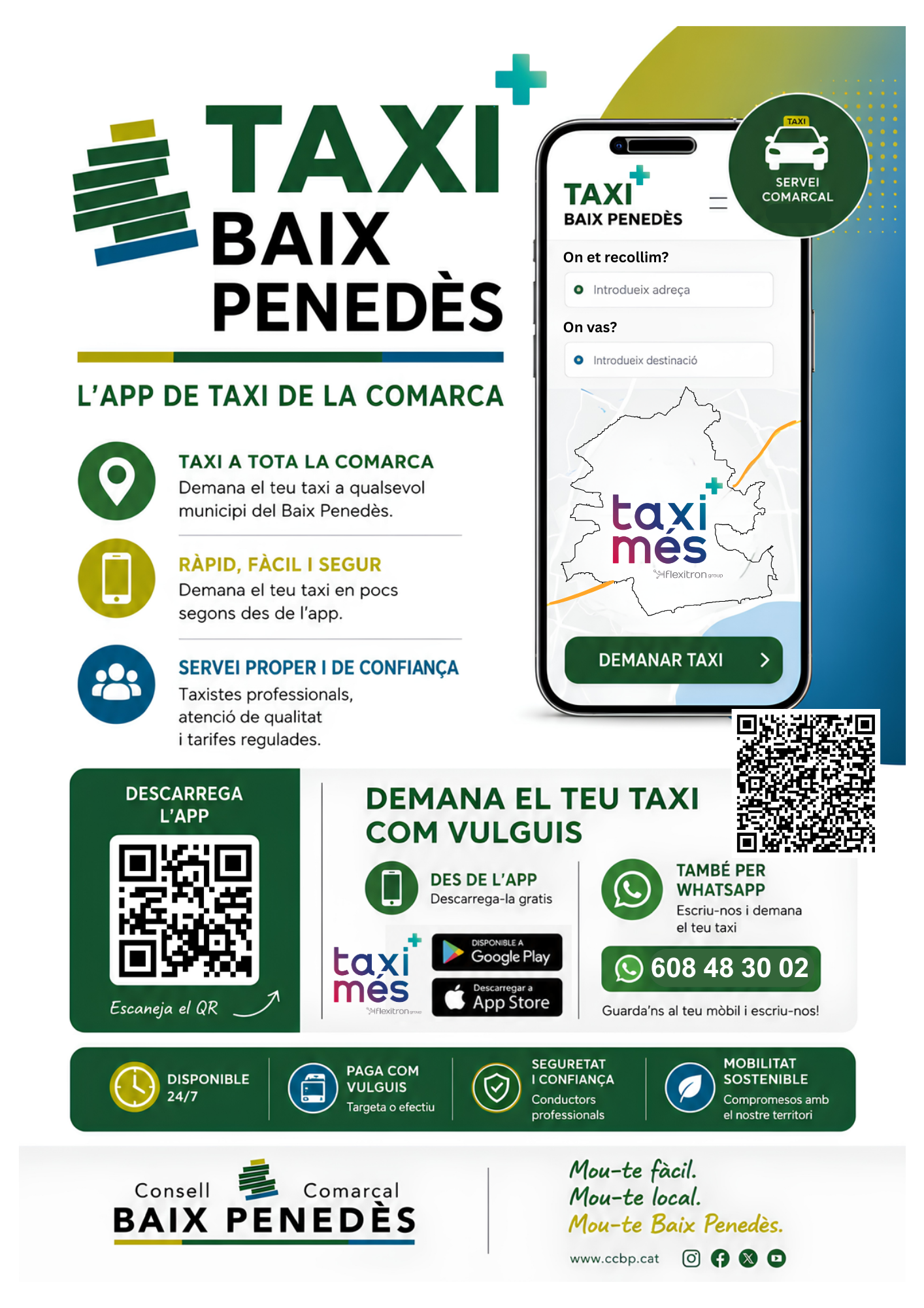 Cartell promocional taxi