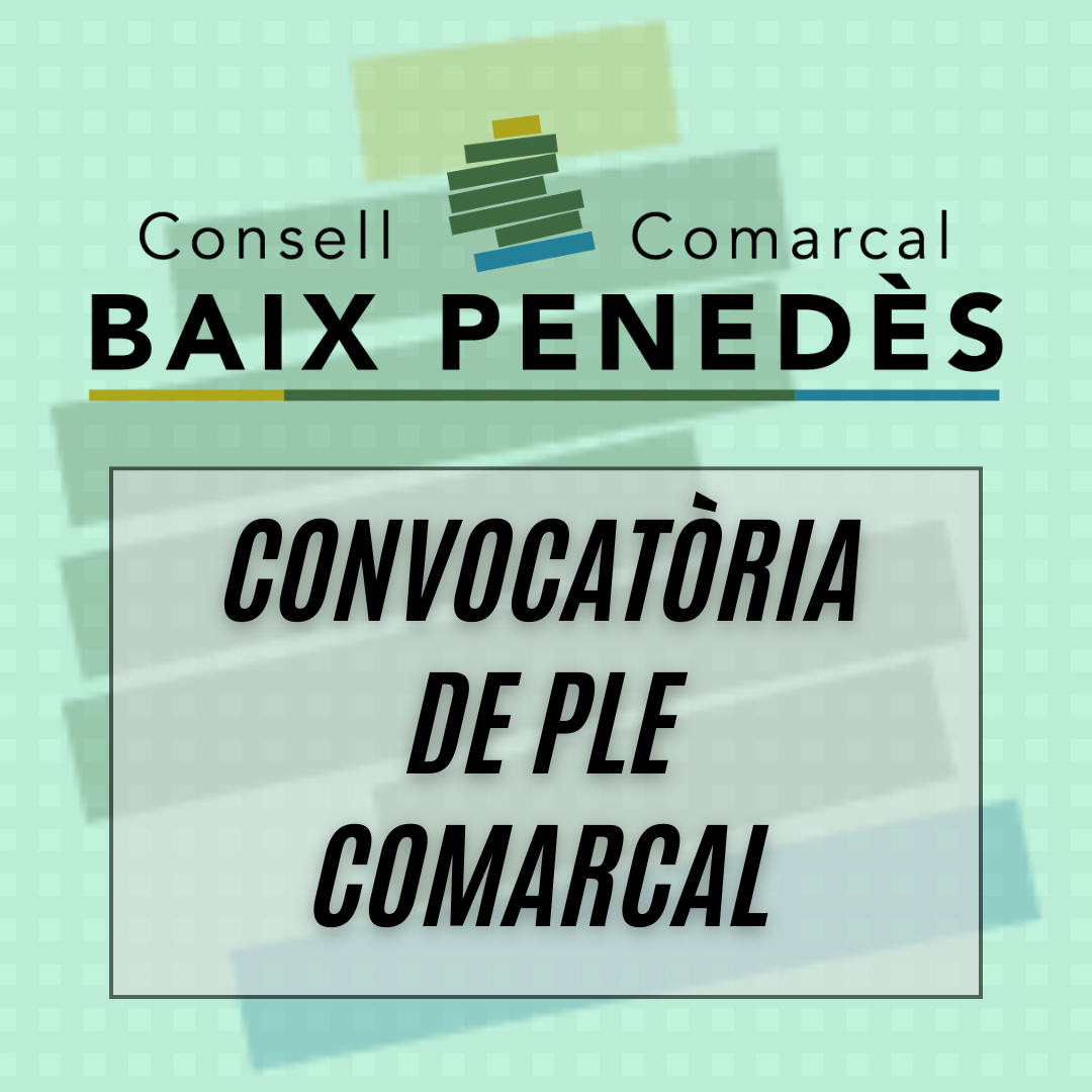 Ple Comarcal