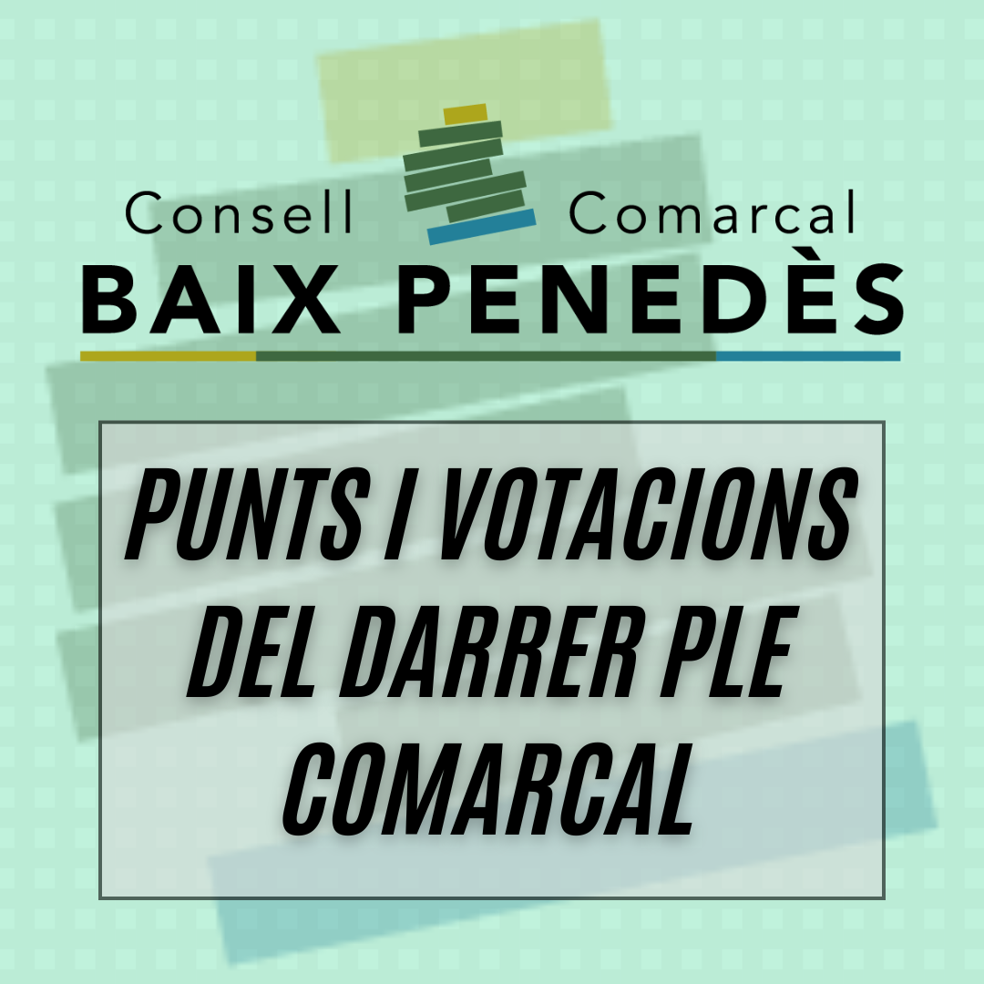 Punts i votacions
