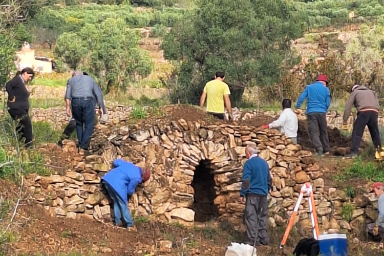 Activitat de la pedra seca