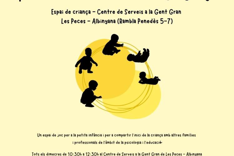 Cartell espai de criança