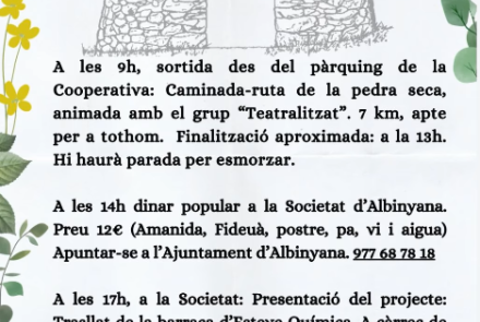 Cartell de l'activitat