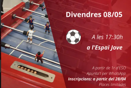 Cartell de l'activitat