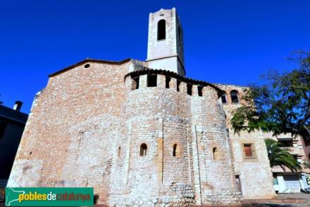 Imatge de l'Absis romànic de Sant Cristòfol
