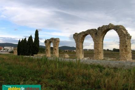 Imatge de l'aqüeducte dels Arcs