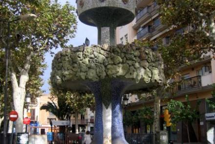 Imatge de la cascada de la Rambla