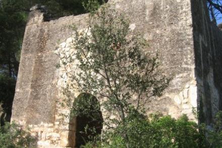 Imatge de la casa fortificada de Santa Cristina