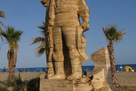 Imatge del monument al pescador