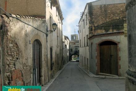 Imatge del nucli antic de Banyeres del Penedès